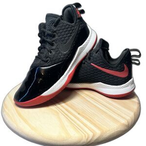 Nike LeBron Witness 3 Premium Black Red Men’s Size 9.5